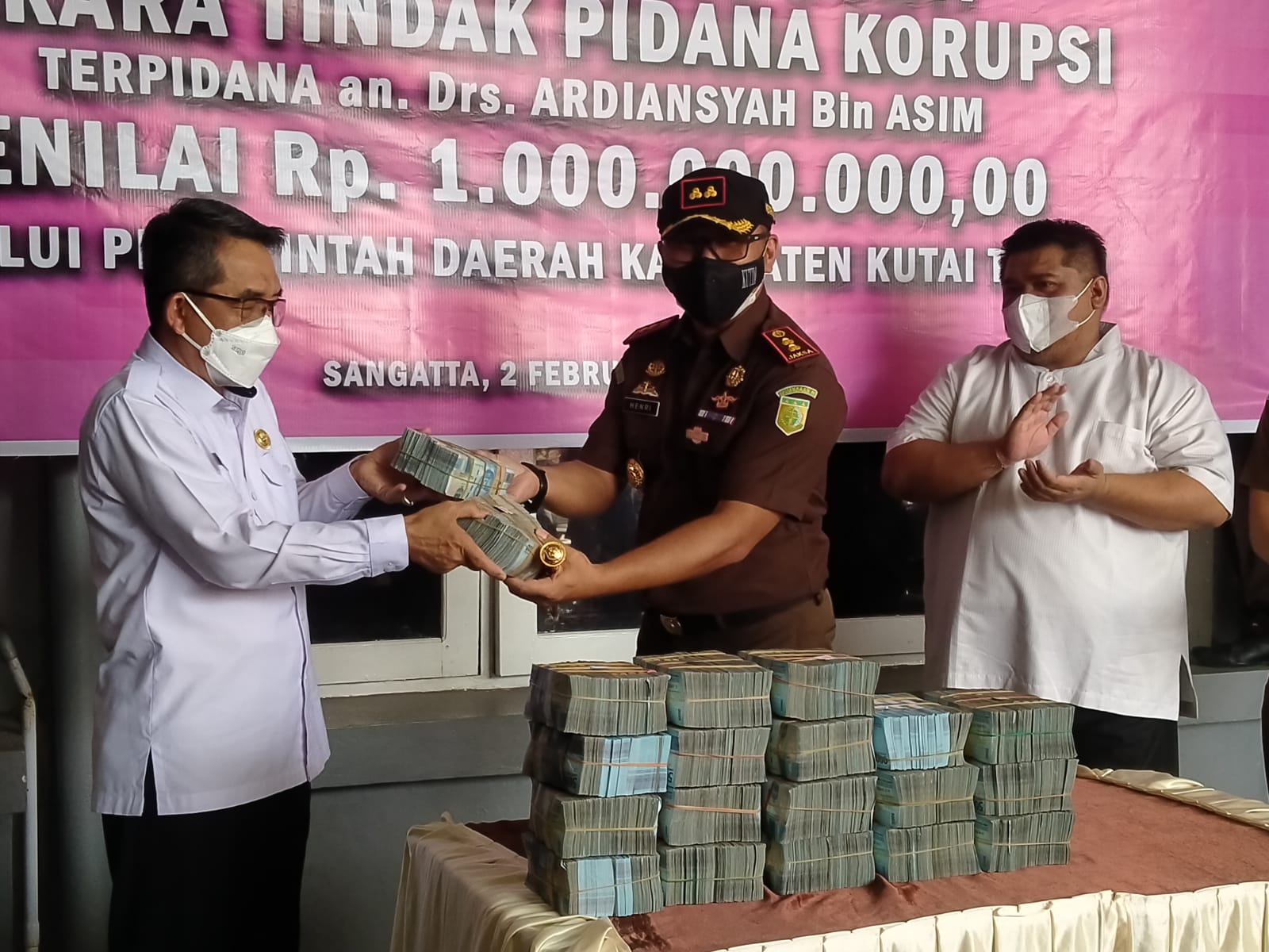 Uang Hasil Korupsi Senilai Rp 1 Miliar Dikembalikan Ke Kas Pemkab Kutim ...