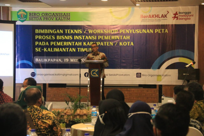 Plt Sekda Sambut Baik Bimtek Penyusunan Peta Proses Bisnis Instansi ...